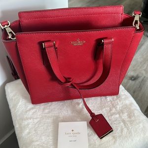 Kate Spade Red Satchel